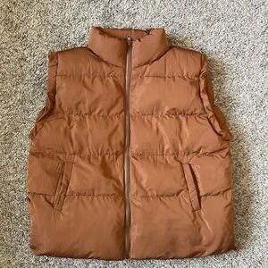 Zeagoo Puffer Vest Men's XXL Full Zip Pockets